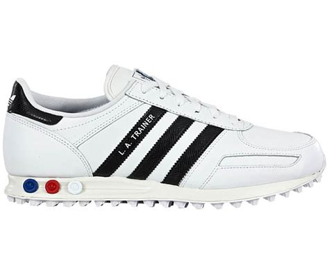 adidas la trainer weiß leder